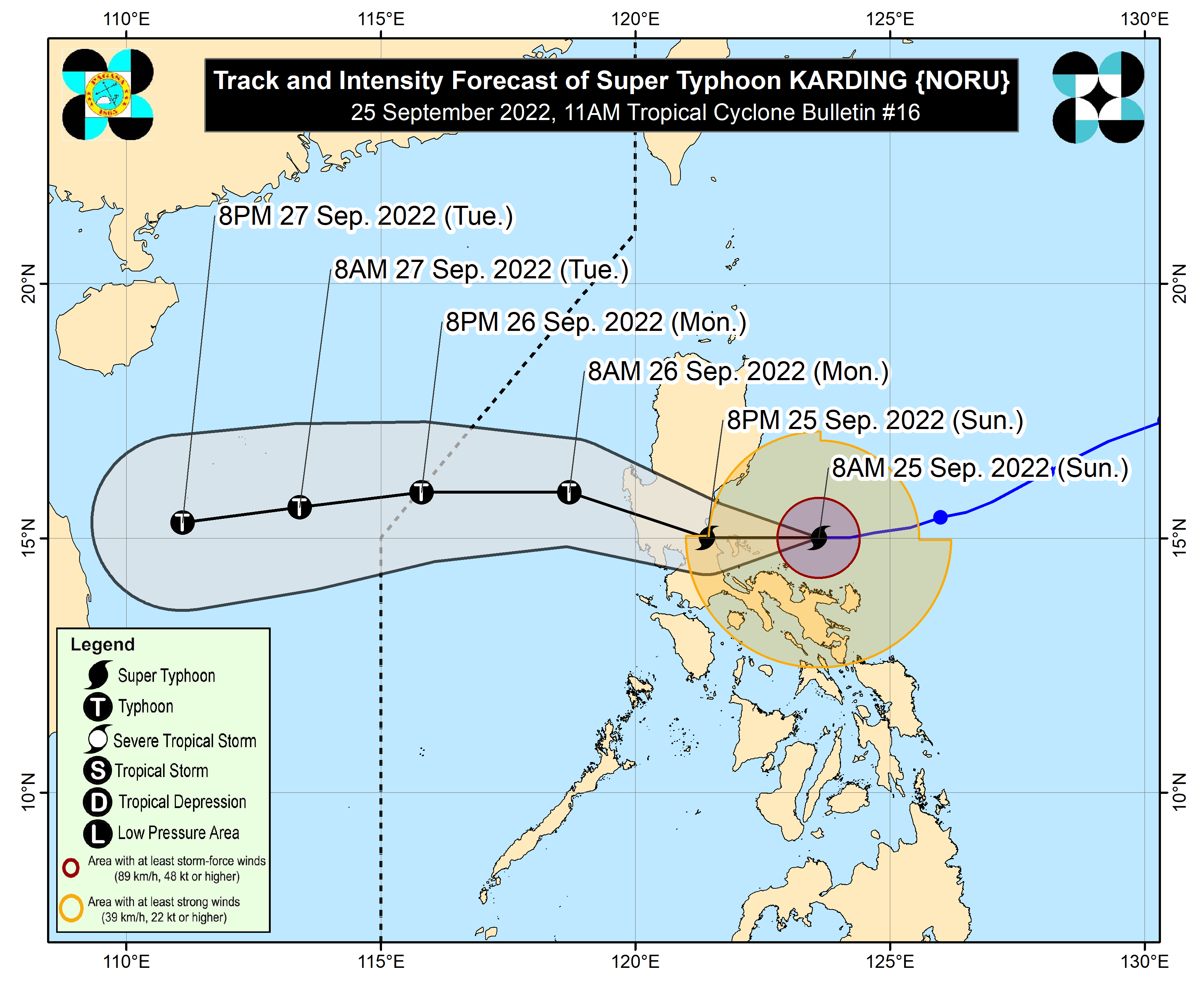 Typhoon "Karding"